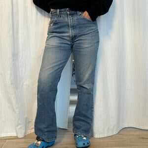 Vintage Men's Levi’s light wash 517 Bootcut Jeans – Made in USA – Size 34